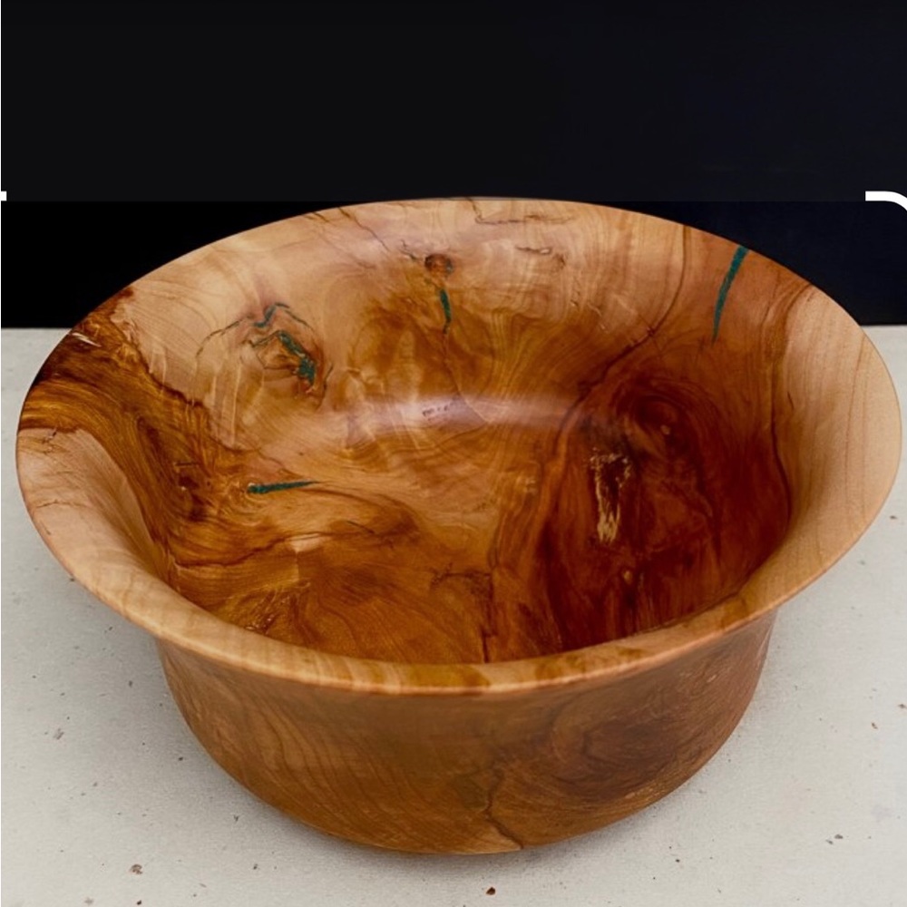 WOOD BOWL FRUIT - SALAD - BOWL